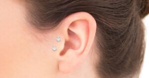 Surface Tragus Piercing