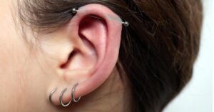 Triple Lobe Piercing