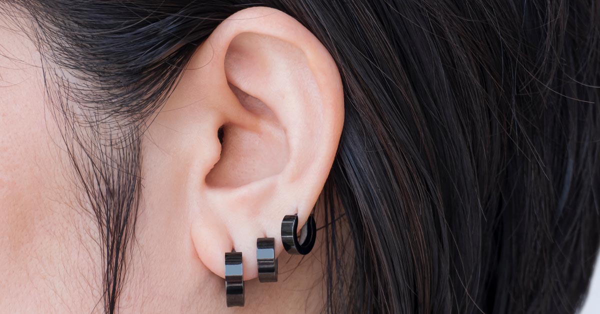 Stainless Steel Earrings Ear Piercings Guide